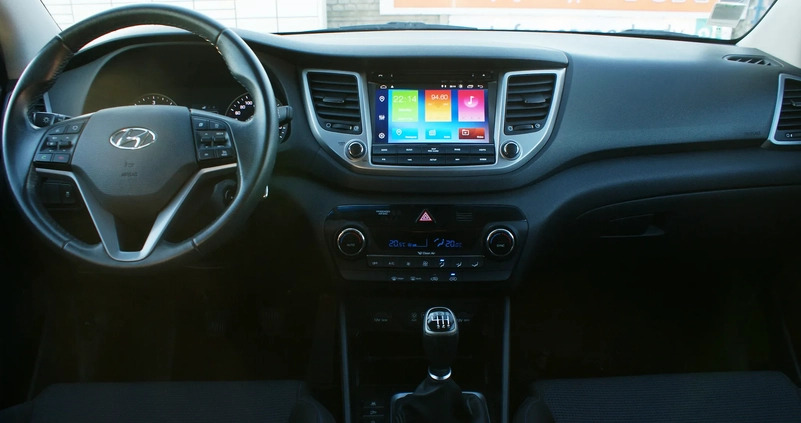 Hyundai Tucson cena 66700 przebieg: 125244, rok produkcji 2016 z Rychwał małe 254